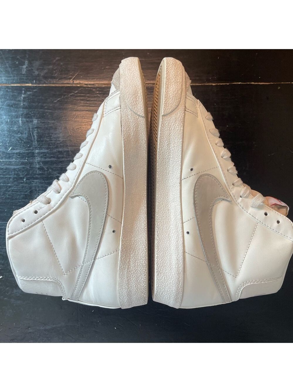 Nike Blazer Mid '77 Vintage Leather Suede Ladies Size 8 CZ 1055-120 - Picture 4 of 9